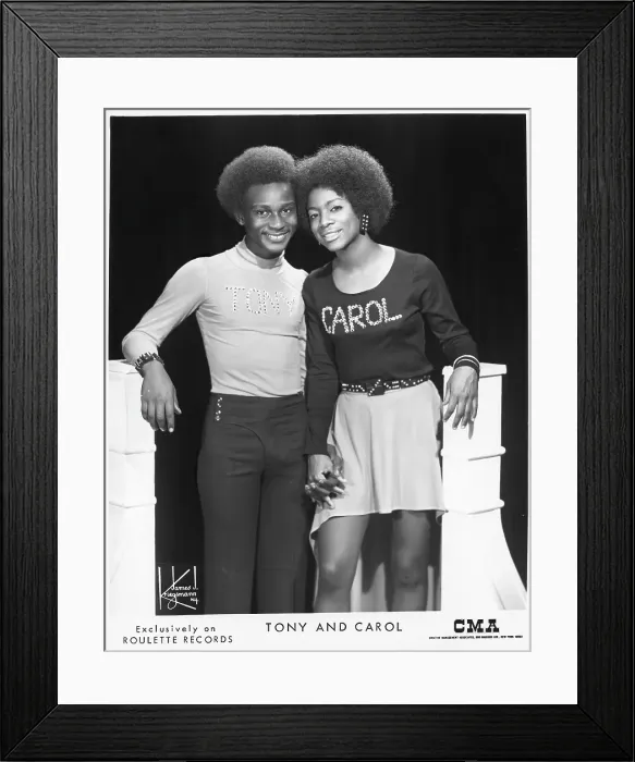 Framed Print : Tony And Carol Portrait