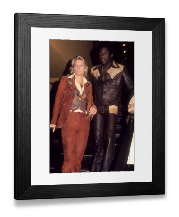 Framed Print : Richard Roundtree At An Event Framed Print : Richard Roundtree At An Event