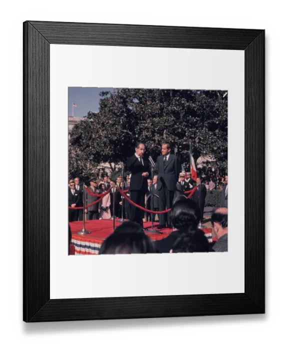 Framed Print : Emilio Colombo Visits Washington, D.C. 1971 Framed Print : Emilio Colombo Visits Washington, D.C. 1971
