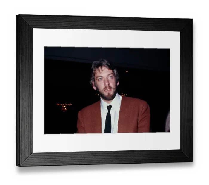 Framed Print : Donald Sutherland, Canadian Actor Framed Print : Donald Sutherland, Canadian Actor