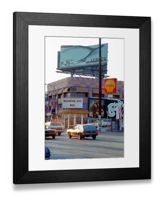 Framed Print : Whisky a Go Go