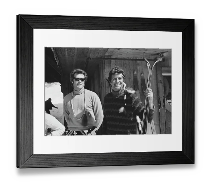 Framed Print : Clint And Hugh Framed Print : Clint And Hugh