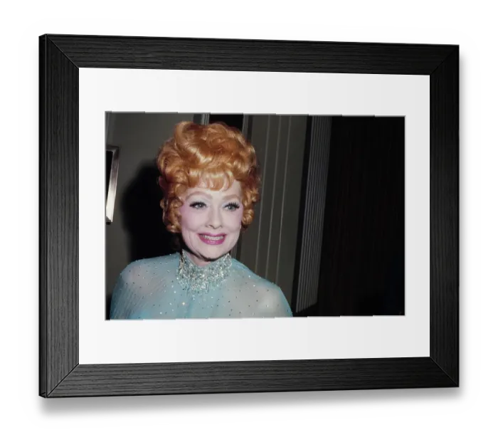 Framed Print : Lucille Ball Attends The International Radio and TV Society Gold Medal Awards Framed Print : Lucille Ball Attends The International Radio and TV Society Gold Medal Awards