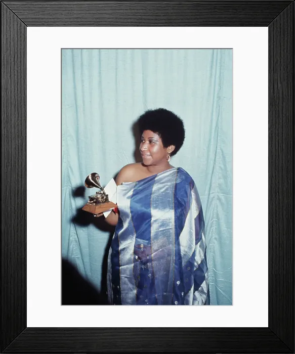 Framed Print : Aretha Franklin at the 13th Annual Grammy Awards Framed Print : Aretha Franklin at the 13th Annual Grammy Awards