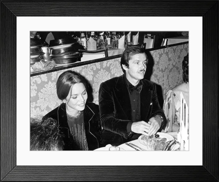 Framed Print : Michelle Phillips And Jack Nicholson Framed Print : Michelle Phillips And Jack Nicholson