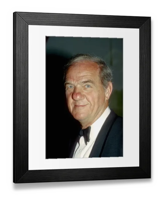 Framed Print : Karl Malden Portrait session