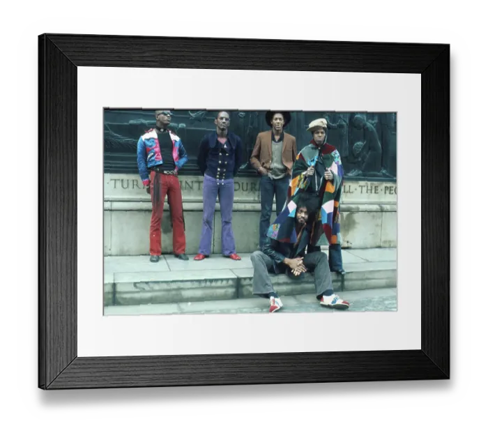 Framed Print : Parliament-Funkadelic Portrait In England Framed Print : Parliament-Funkadelic Portrait In England