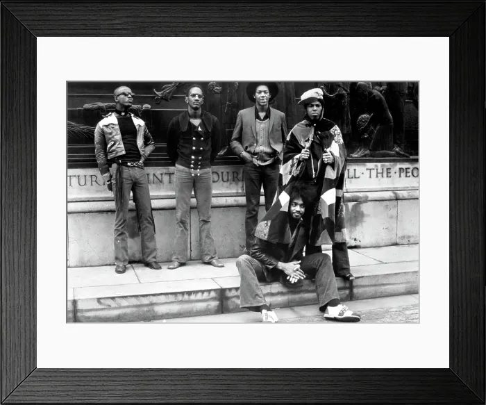 Framed Print : Parliament-Funkadelic Portrait In England Framed Print : Parliament-Funkadelic Portrait In England