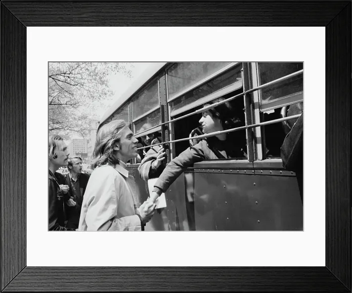 Framed Print : May Day 1971 Protest Framed Print : May Day 1971 Protest