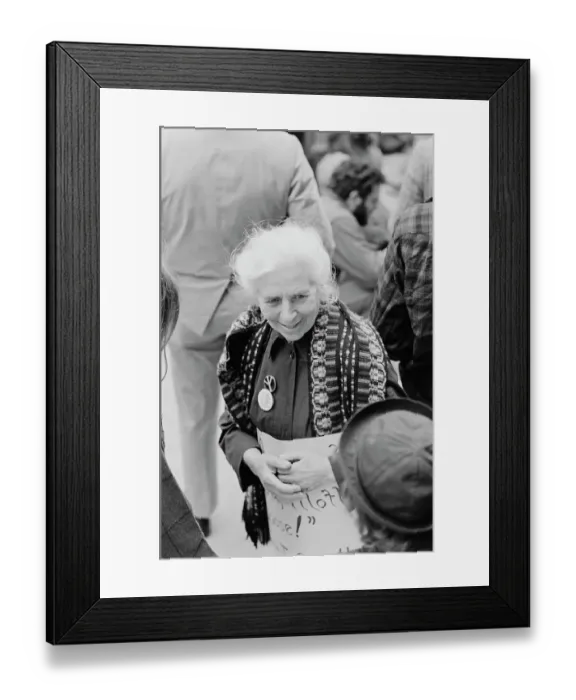 Framed Print : May Day 1971 Protest Framed Print : May Day 1971 Protest
