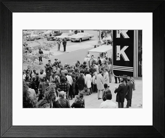 Framed Print : May Day 1971 Protest Framed Print : May Day 1971 Protest