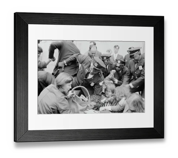 Framed Print : May Day 1971 Protest Framed Print : May Day 1971 Protest