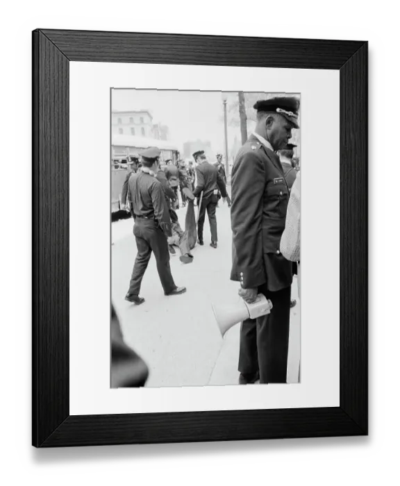 Framed Print : May Day 1971 Protest Framed Print : May Day 1971 Protest