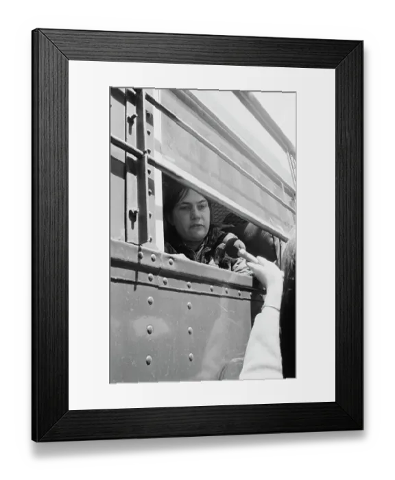 Framed Print : May Day 1971 Protest Framed Print : May Day 1971 Protest