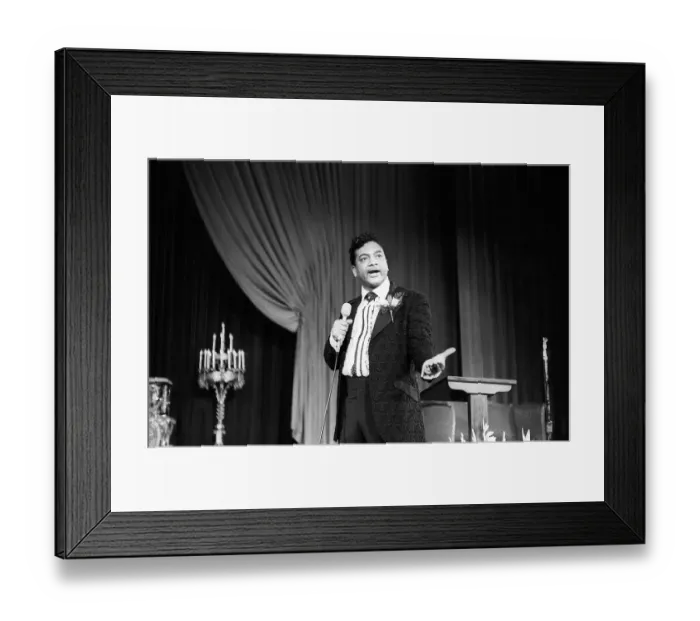 Framed Print : Reverend Ike Church Service Framed Print : Reverend Ike Church Service