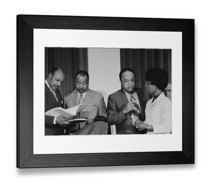 Framed Print : Representative Shirley Chisholm Framed Print : Representative Shirley Chisholm