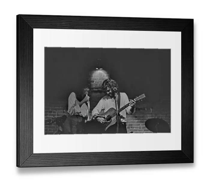 Framed Print : Carly Simon & Kris Kristofferson Framed Print : Carly Simon & Kris Kristofferson