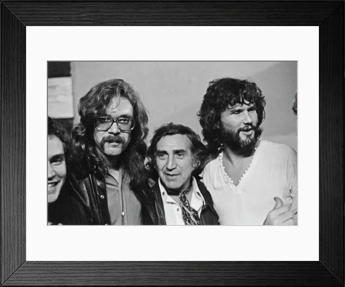 Framed Print : Rush, Colby & Kristofferson Framed Print : Rush, Colby & Kristofferson