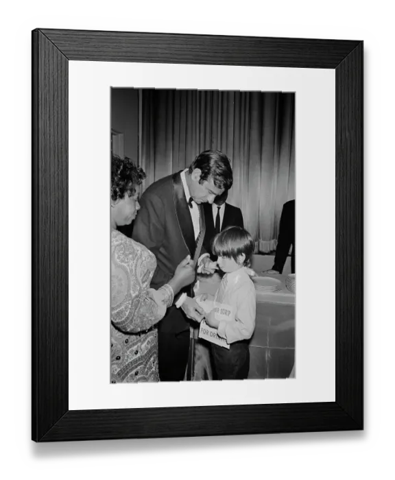 Framed Print : Walter Matthau And Son Framed Print : Walter Matthau And Son