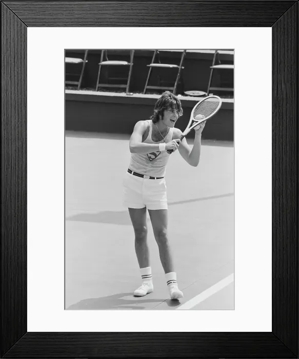 Framed Print : La Costa Annual Celebrity Tennis Tournament, 1971