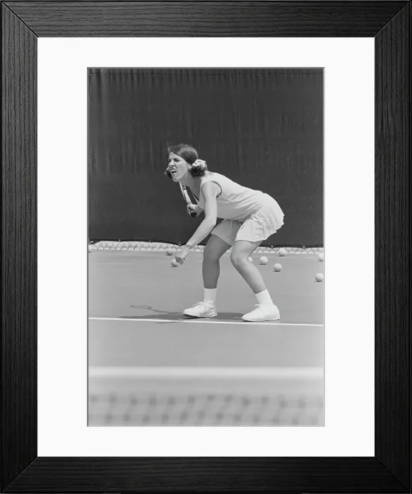 Framed Print : La Costa Annual Celebrity Tennis Tournament, 1971 Framed Print : La Costa Annual Celebrity Tennis Tournament, 1971