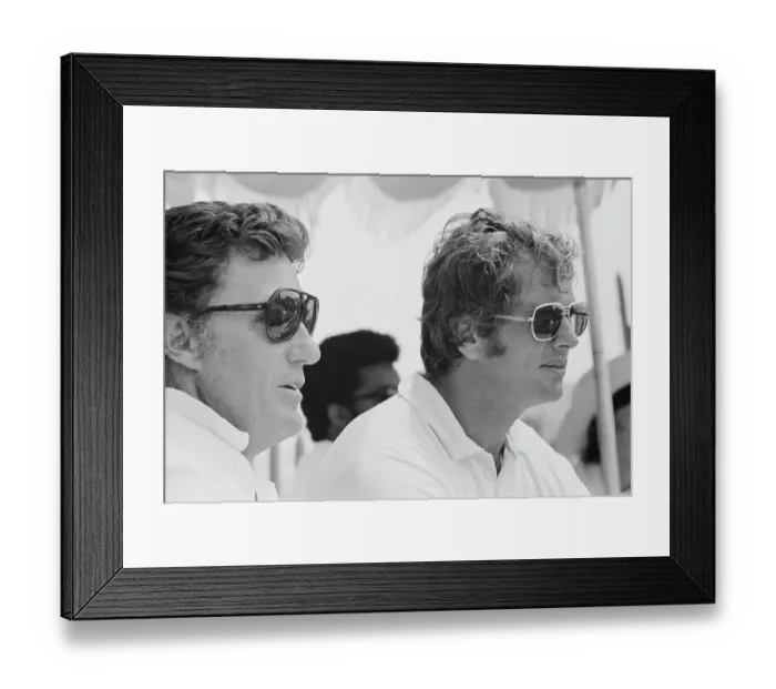 Framed Print : La Costa Annual Celebrity Tennis Tournament, 1971 Framed Print : La Costa Annual Celebrity Tennis Tournament, 1971