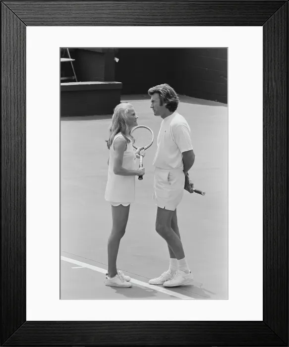 Framed Print : La Costa Annual Celebrity Tennis Tournament, 1971 Framed Print : La Costa Annual Celebrity Tennis Tournament, 1971
