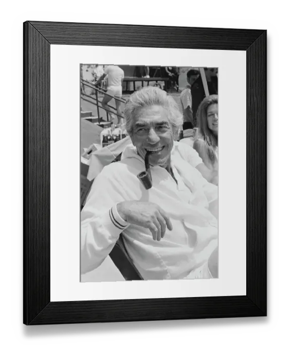Framed Print : La Costa Annual Celebrity Tennis Tournament, 1971