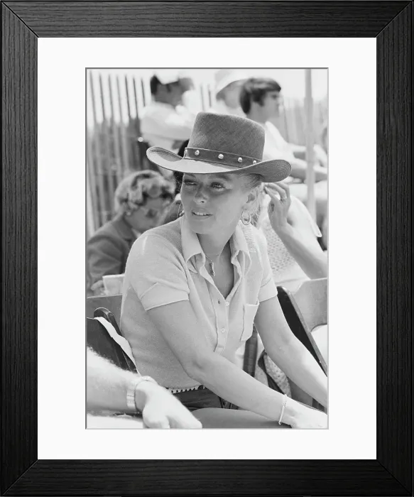 Framed Print : La Costa Annual Celebrity Tennis Tournament, 1971