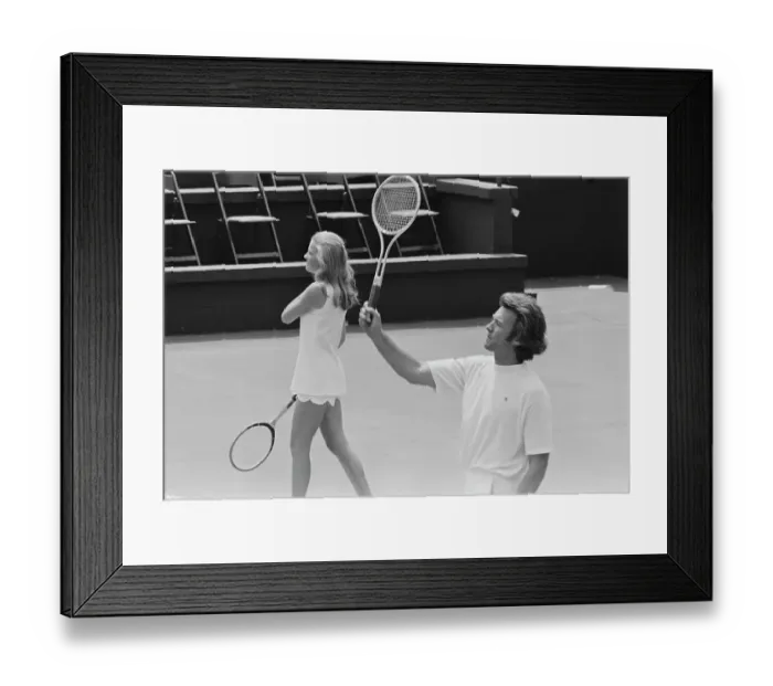 Framed Print : La Costa Annual Celebrity Tennis Tournament, 1971 Framed Print : La Costa Annual Celebrity Tennis Tournament, 1971