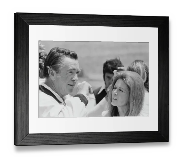 Framed Print : La Costa Annual Celebrity Tennis Tournament, 1971 Framed Print : La Costa Annual Celebrity Tennis Tournament, 1971