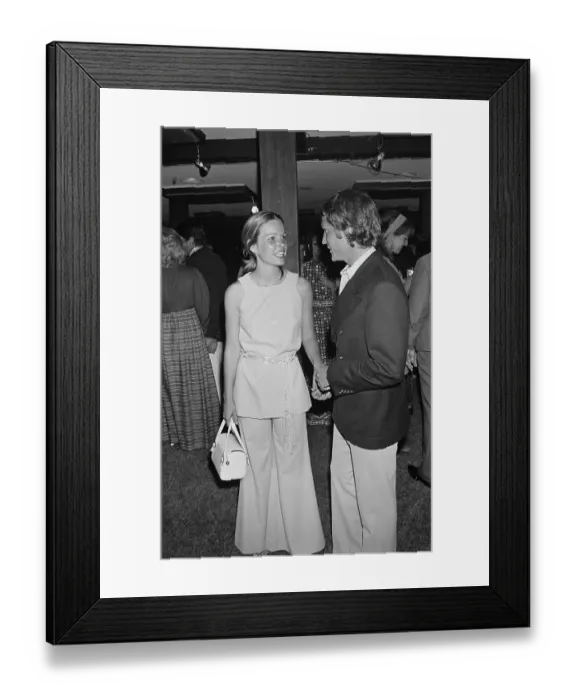 Framed Print : La Costa Annual Celebrity Tennis Tournament Party, 1971