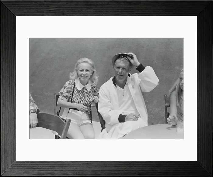 Framed Print : La Costa Annual Celebrity Tennis Tournament, 1971 Framed Print : La Costa Annual Celebrity Tennis Tournament, 1971