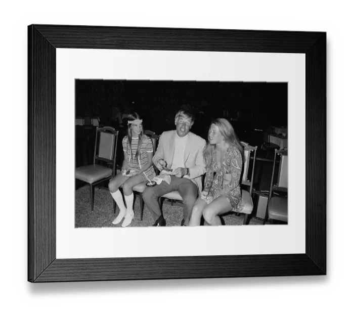 Framed Print : La Costa Annual Celebrity Tennis Tournament Party, 1971 Framed Print : La Costa Annual Celebrity Tennis Tournament Party, 1971