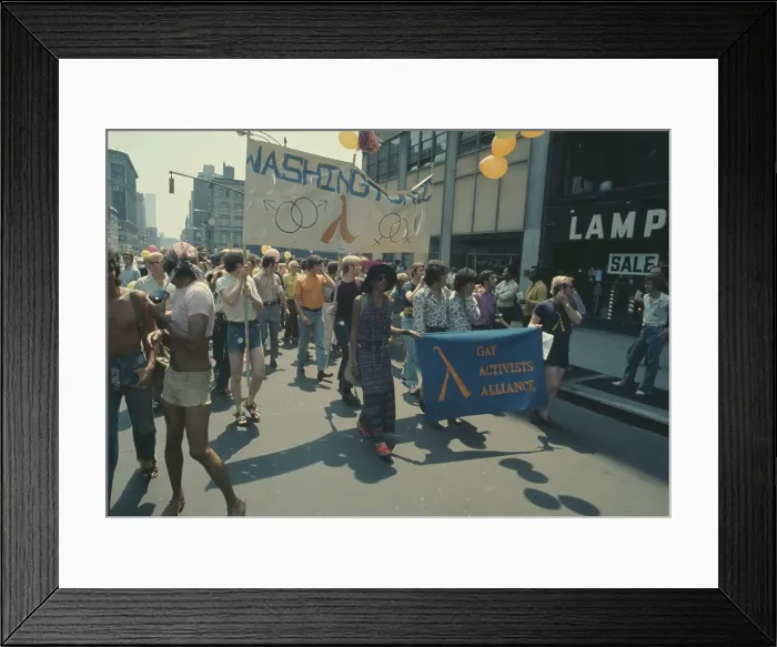 Framed Print : Christopher Street Parade Framed Print : Christopher Street Parade