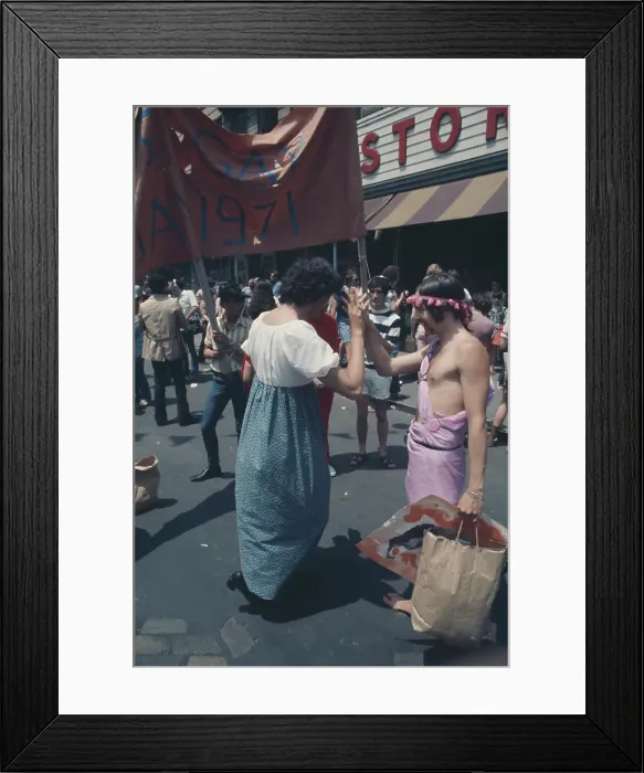 Framed Print : Christopher Street Parade Framed Print : Christopher Street Parade