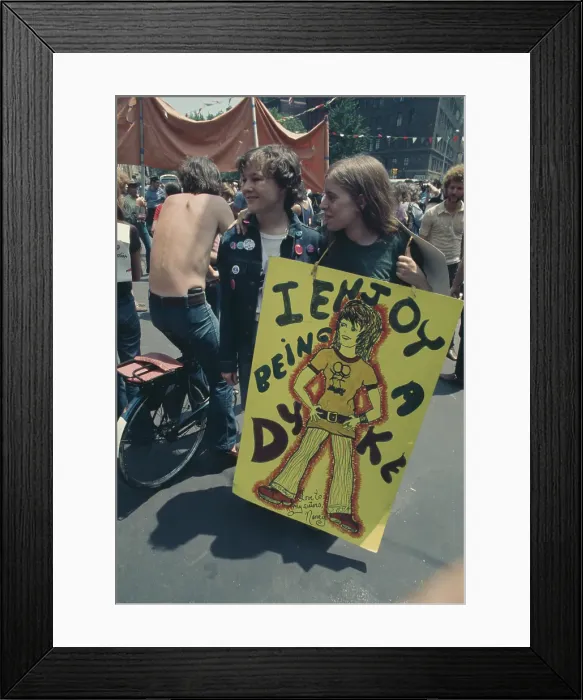 Framed Print : Christopher Street Parade Framed Print : Christopher Street Parade