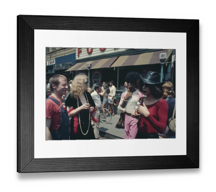 Framed Print : Christopher Street Parade Framed Print : Christopher Street Parade