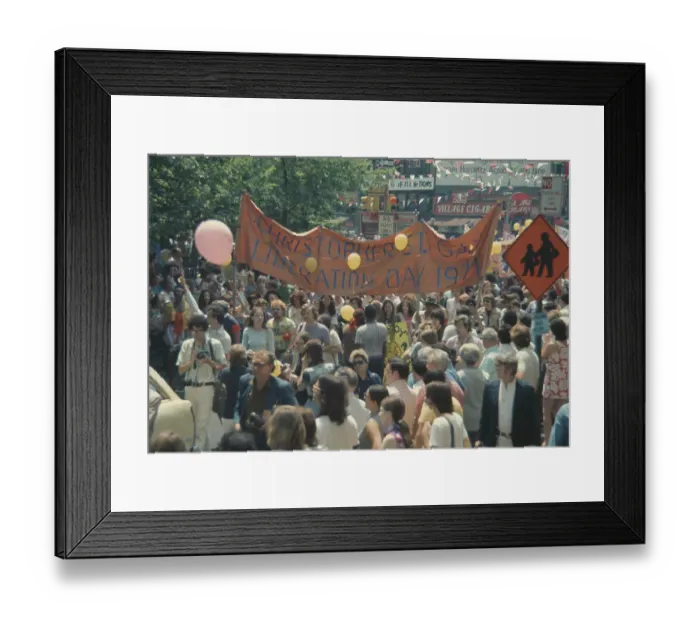 Framed Print : Christopher Street Parade