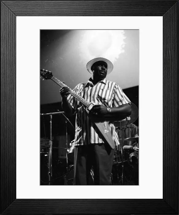 Framed Print : Photo of Albert King Framed Print : Photo of Albert King