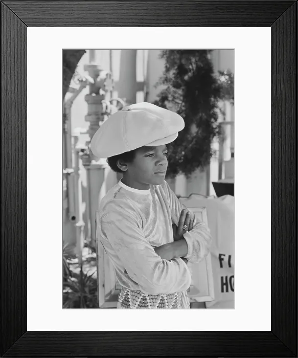Framed Print : Michael Jackson At ABC Studios Framed Print : Michael Jackson At ABC Studios