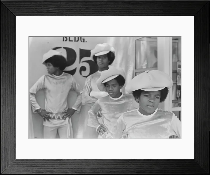 Framed Print : Four Of The Jackson 5 Framed Print : Four Of The Jackson 5
