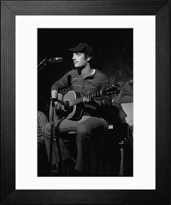Framed Print : Joel Vance Plays Gerde's Folk City Framed Print : Joel Vance Plays Gerde's Folk City