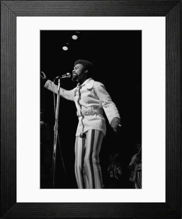 Framed Print : The Philosopher Of Soul Plays The Apollo