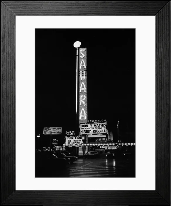 Framed Print : Johnny Mathis In Vegas Framed Print : Johnny Mathis In Vegas