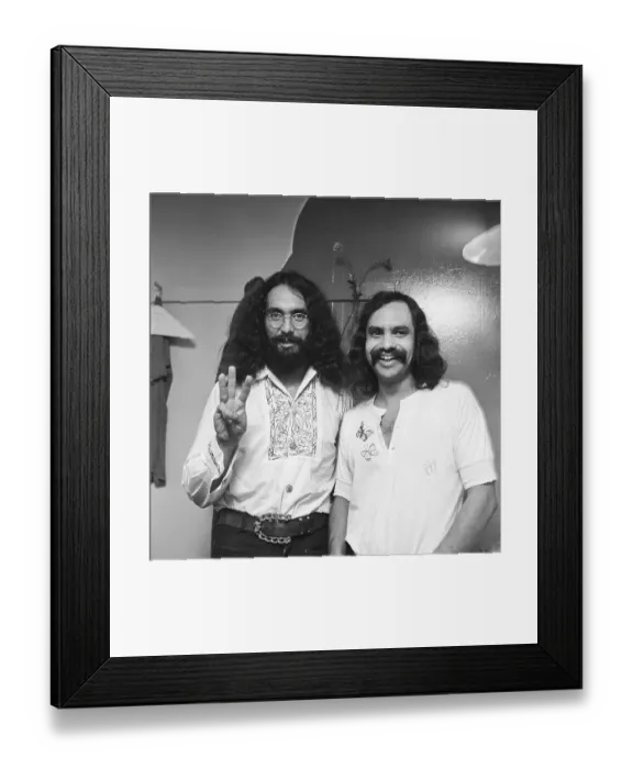Framed Print : Cheech And Chong Framed Print : Cheech And Chong
