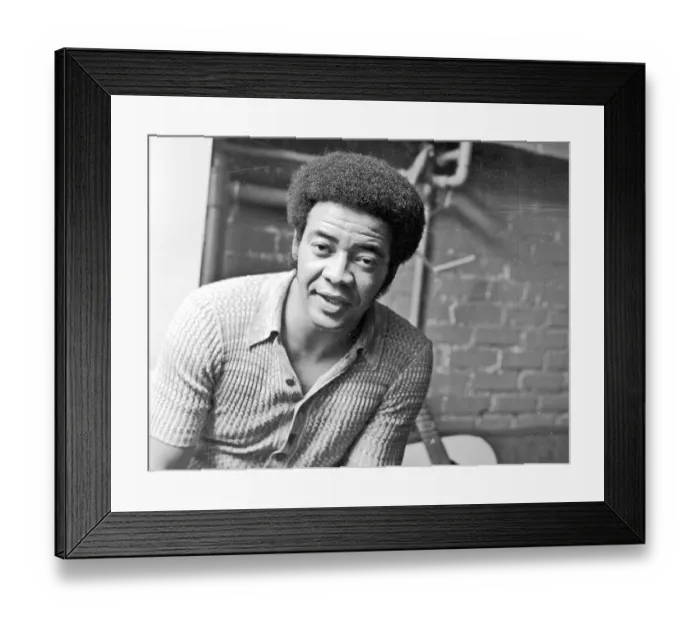 Framed Print : Bill Withers Portrait Session In LA Framed Print : Bill Withers Portrait Session In LA