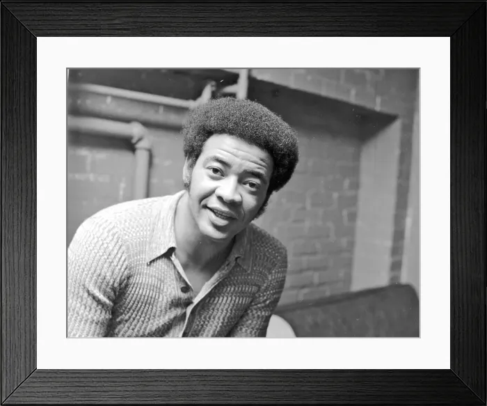 Framed Print : Bill Withers Portrait Backstage In LA Framed Print : Bill Withers Portrait Backstage In LA
