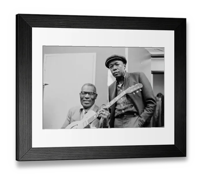 Framed Print : Howlin Wolf And John Lee Hooker Framed Print : Howlin Wolf And John Lee Hooker