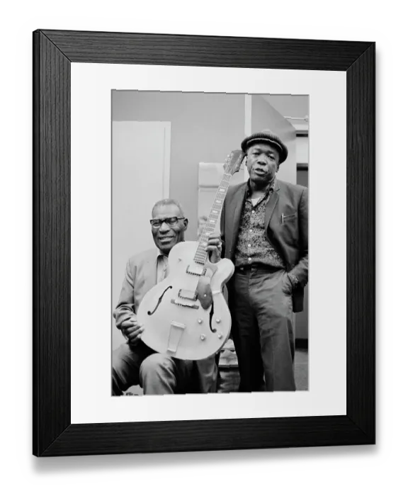 Framed Print : Howlin Wolf And John Lee Hooker Framed Print : Howlin Wolf And John Lee Hooker
